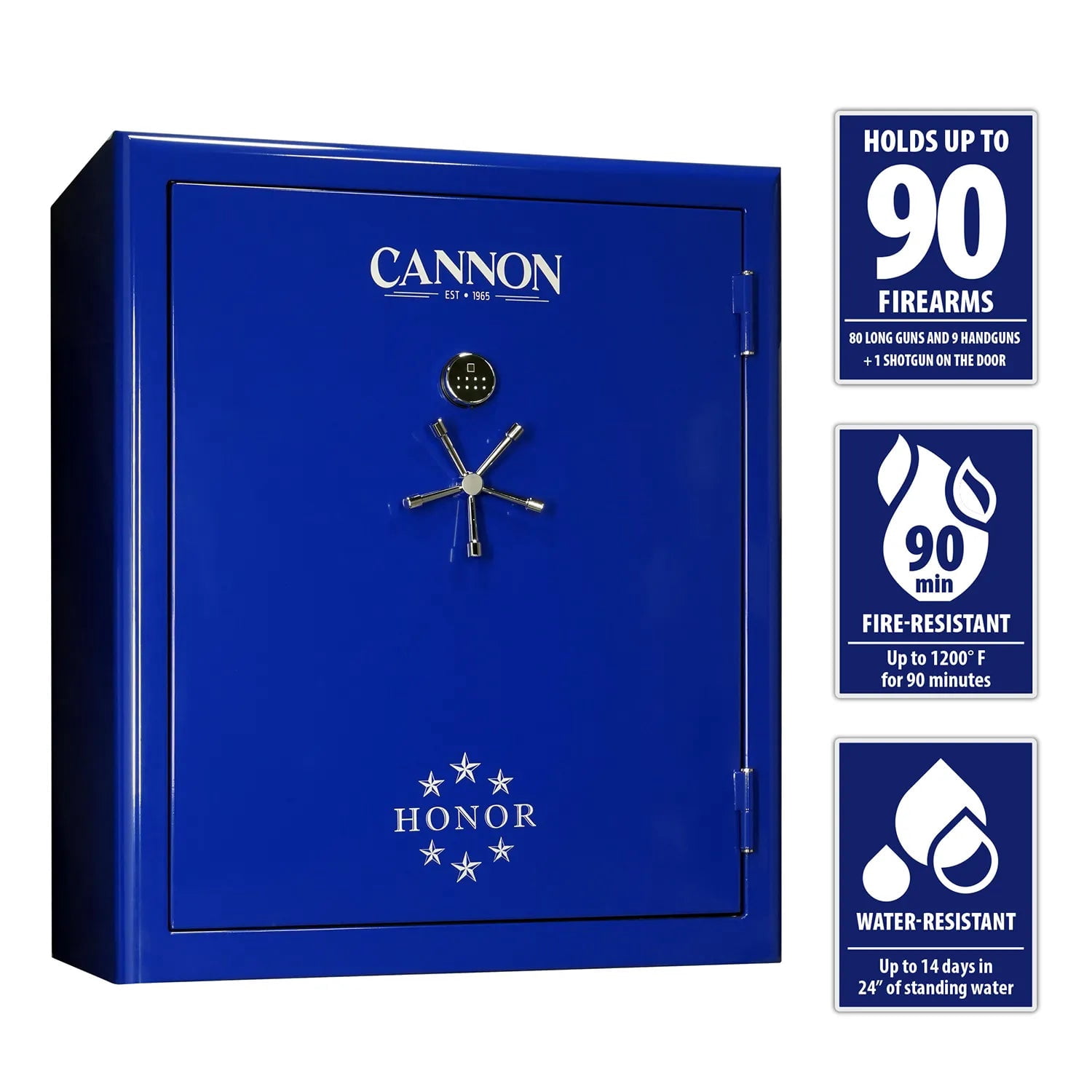 Cannon Honor 91 Blue Gun Safe