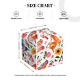 thumbnail image 4 of Balery Flowers Birds And Butterflies Porta Pañuelos de Cuero con Estampado – Funda Moderna Cuadrada para Caja de Pañuelos, Dispensador 5x5x5'', 4 of 7