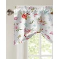 thumbnail image 2 of Flowers Foliage Kitchen Curtains Balcony Adjustable Roman Blinds Small Short Curtain for Living Room, 2 of 6