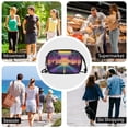 thumbnail image 7 of FORMRS Mini Crossbody Bag for Women Adjustable Shoulder Rope Travel Casual Phone Purse, Neon Road, 7 of 7