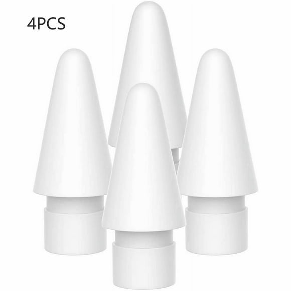 Upgraded 4 Pack Pencil Tips for Apple Pencil ,No Wear Out Fine Point Precise Control Pencil Replacement Nibs,Compatible with Apple Pencil 2 Gen iPad Pro Pencil,Apple Pencil Tip Replacement