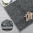 thumbnail image 7 of CAROMIO Solid Area Rug Bedroom Livingroom Rug Non-Slip Modern Abstract Area Rug Stain Resistant Indoor Throw Floor Carpet Boho Tribal Rug, 8' x 10' Gray, 7 of 7