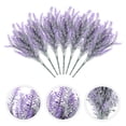 thumbnail image 3 of 6pcs Fake Lavender Flower Wedding Party Simulated Lavender Realistic Flower, 3 of 9