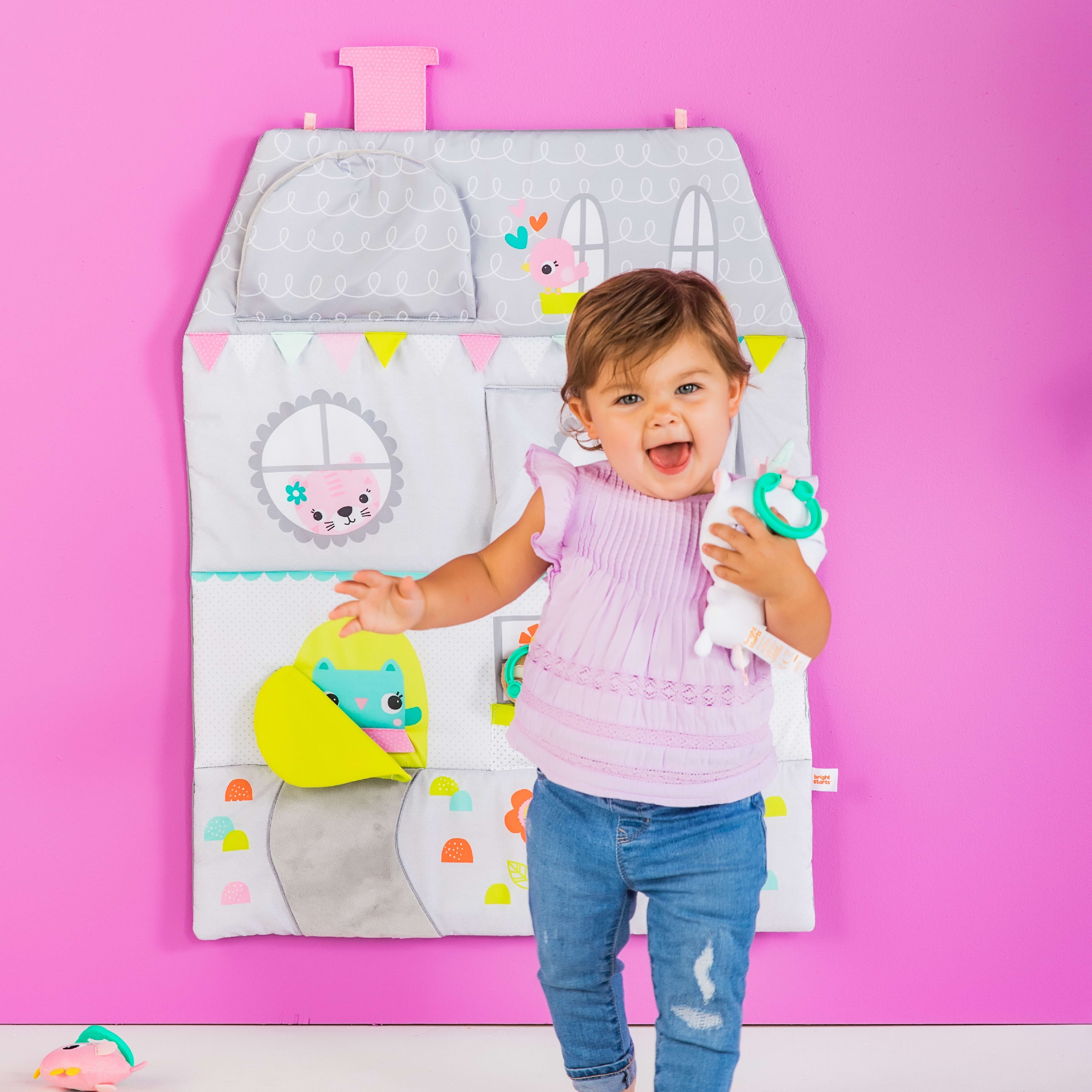 Bright Starts Floors of Fun Activity Play Gym Dollhouse Ages