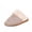 Simply Taupe, variant on Women's Carefree Scuff Faux Fur Lined Cozy Slippers, Tan, Size 7