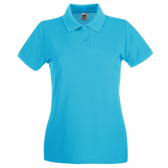 Fruit Of The Loom Ladies Lady-Fit Premium Short Sleeve Polo Shirt