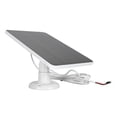 thumbnail image 1 of 10W Solar Panel Camera Charger, IP66 Waterproof Portable Solar Powered Charger, Video Doorbell Solar Panel Charger, 360 Adjustable Stand, 9.8 Feet Charging Cable, 1 of 7