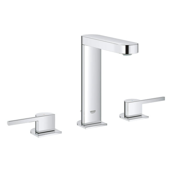 Grohe Plus 20302003 8-inch Widespread 2-Handle L-Size Bathroom Faucet 1.2 GPM in Grohe Chrome
