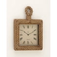 thumbnail image 2 of Simply Stylish Wood Rope Wall Clock, 2 of 2