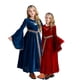 thumbnail image 2 of Vestido de princesa de la corte medieval para niños de Halloween, tallas S a XL, vestido retro para niñas, vestido de teatro para niñas, 2 of 6