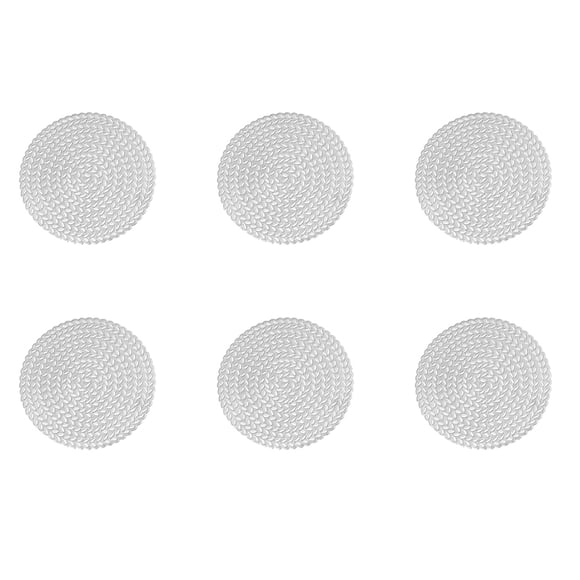 EeaseCA 6 Pcs Creative Hollow Doilies Cup Mat Vintage Wheat Table Placemat Coasters