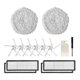 thumbnail image 1 of Kit de accesorios de filtro Hepa, cepillo lateral, piezas de repuesto para trapeador Afortunado Sencillez, 1 of 4