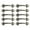 Bronze, variant on 10 Pcs Antique Drawer Small Handle Jewelry Box Gift Box Packaging Accessories