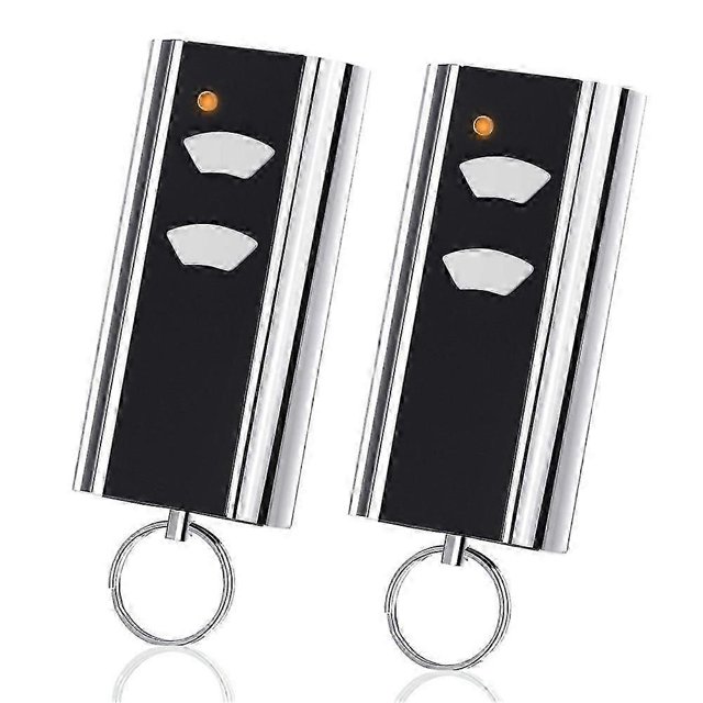 Set of 2 Garage Door Replacement Remote Control for RCU 433-2K, 433.92 MHz Garage Opener Handheld T