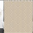 thumbnail image 1 of BSDHOME Line Arrows Textures Pattern Shower Curtain 60x72 Inches, 1 of 1