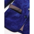 thumbnail image 3 of Isaac Mizrahi Boys Slim Fit Velvet Blazer, 3 of 3