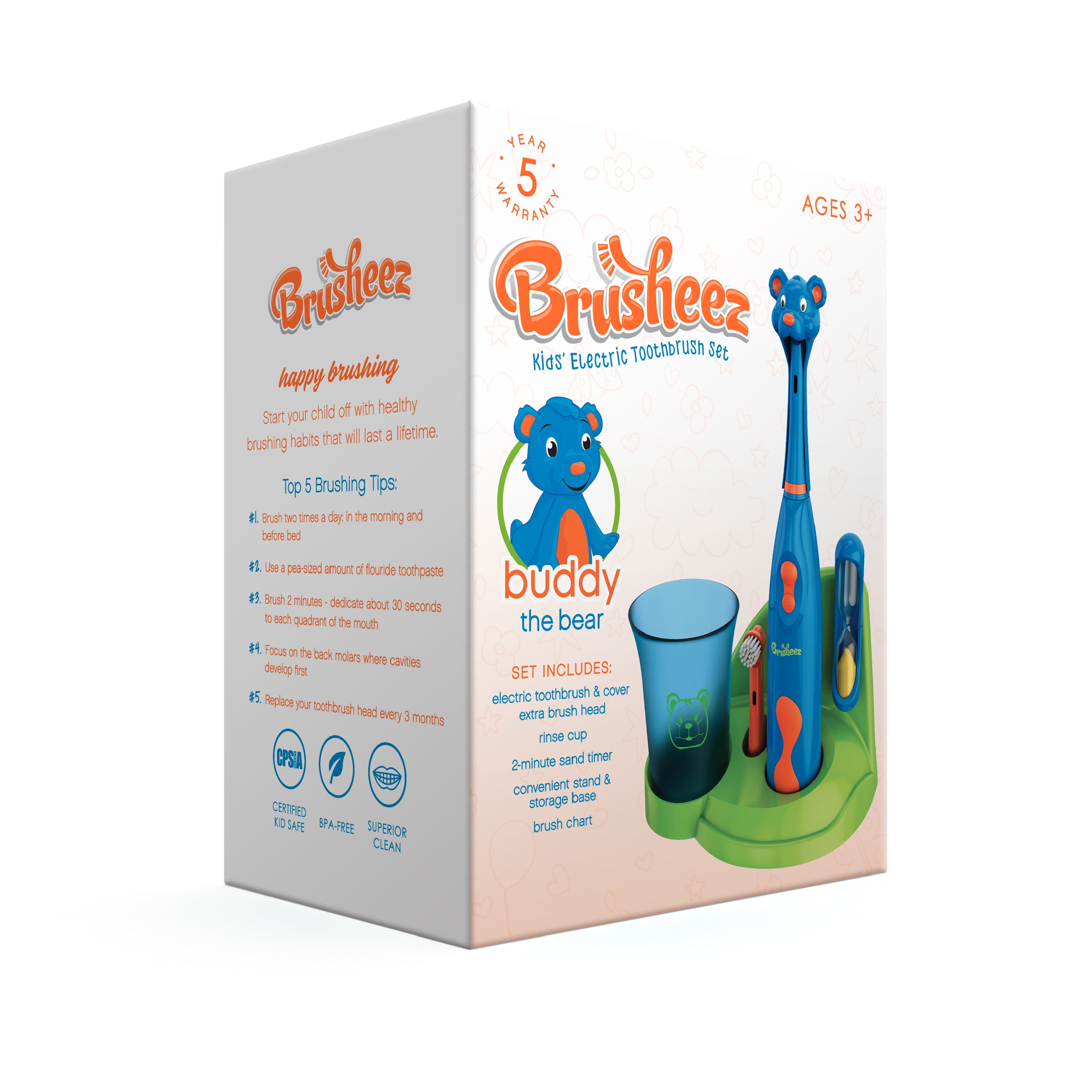 brusheez s toothbrush set