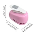 thumbnail image 3 of Tong Paper Punch Rectangular Stamp Shape Punch Multipurpose Manual Cutting For Cards Year School Party Birthday, 3 of 6