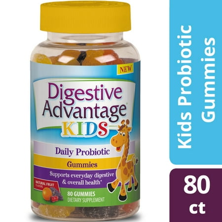 Digestive Advantage Kids Daily Probiotic Gummies, 80
