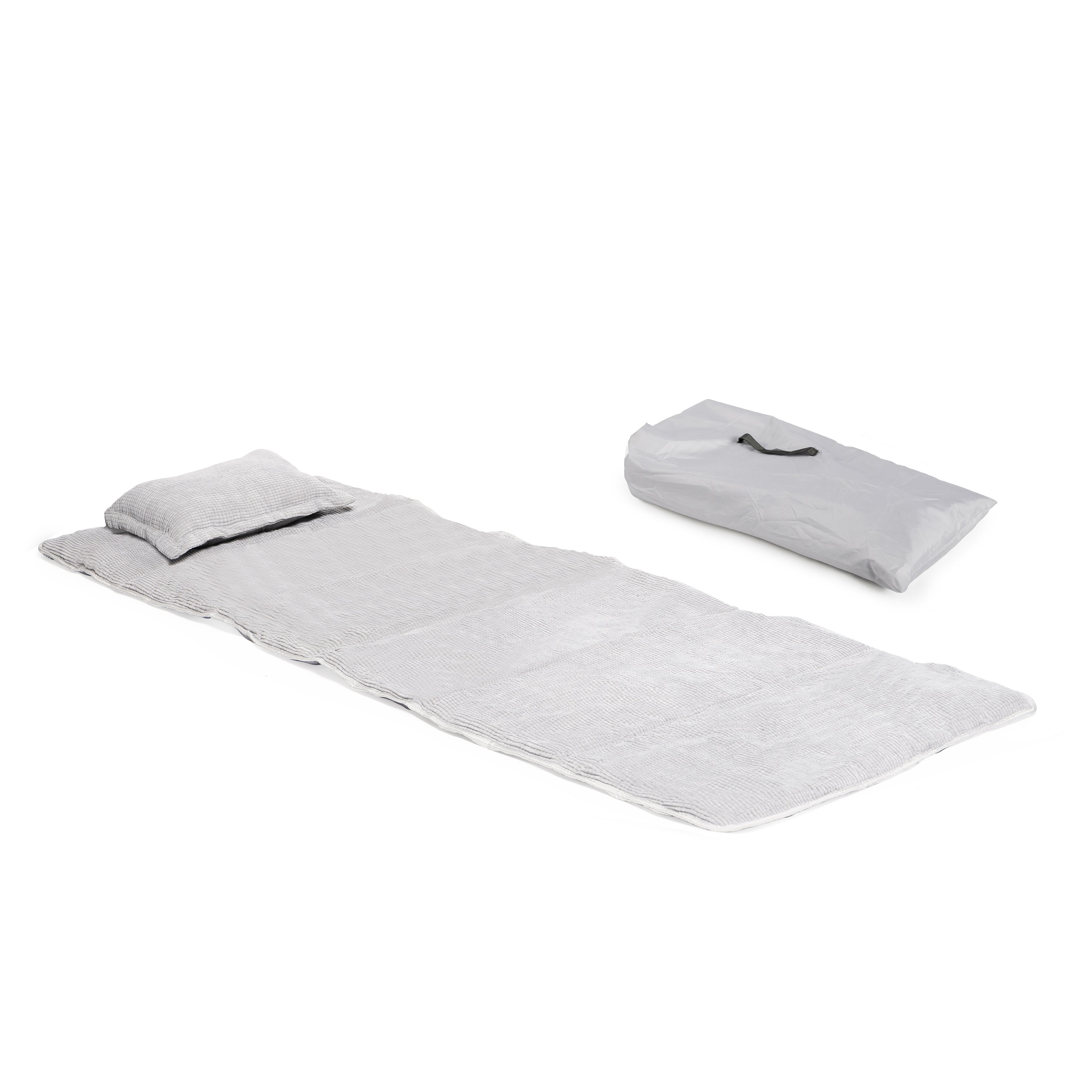 Alpcour Mattress Pad for Camping Cot Ultra Plush Corduroy Cot Topper