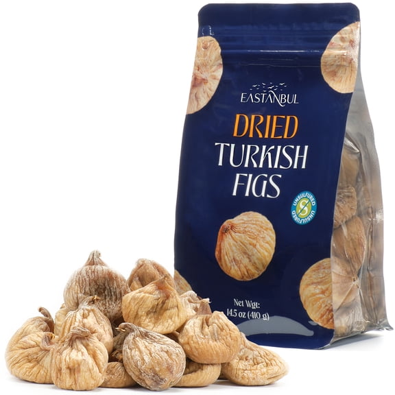 Eastanbul Turkish Dried Figs Whole, 14.5oz, No Sugar Added Whole Turkish Figs