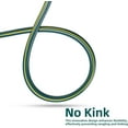 thumbnail image 5 of 3/4 in. x 25 ft. Heavy Duty Garden Hose - Kink , No Leaking, Brass Aluminum Ends for Household &, 5 of 6