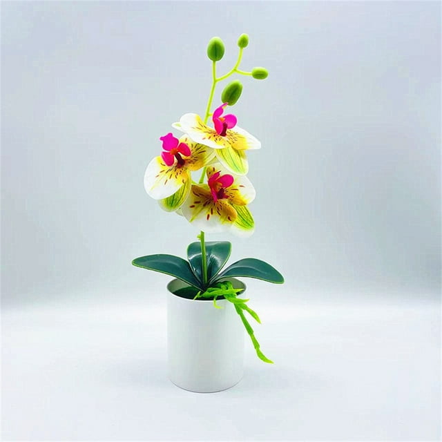 Luckyn Artificial Potted Flowers Fake False Plants Outdoor Garden Home In Pot Decor