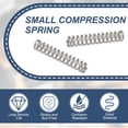 thumbnail image 4 of Uxcell Compression Spring Small Extension Spring for DIY Projects Home Shop Repair 10x1x25 mm, 4 of 7