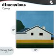 thumbnail image 4 of Stupell Industries Mid-Century Sunkissed Suburbia House Canvas Art, 17 x 17, by Jan Weiss, 4 of 8