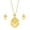 A, variant on Breathtaking Alloy Fringe Jewelry Set Featuring Sparkling Earrings And Necklace Accessoru Perfect For Various Outfits