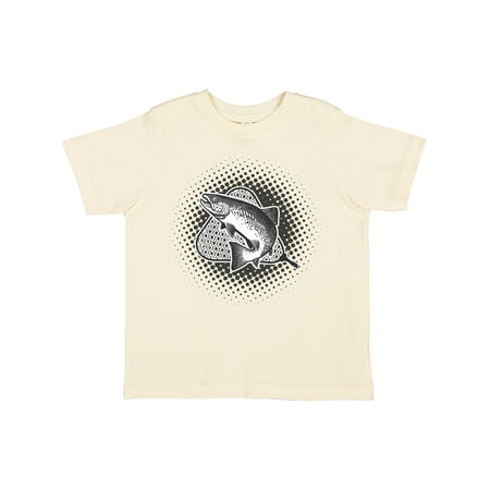 

Inktastic Trout Fisherman Fly Fishing Gift Toddler Boy or Toddler Girl T-Shirt