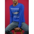 thumbnail image 2 of Old Glory Mens Ugly Christmas Sweater Dolphin Long Sleeve T Shirt, 2 of 6