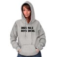 thumbnail image 3 of Cute Dogs Rule Boys Drool Pet Owner Hoodie Sweatshirt Women Brisco Brands L, 3 of 6