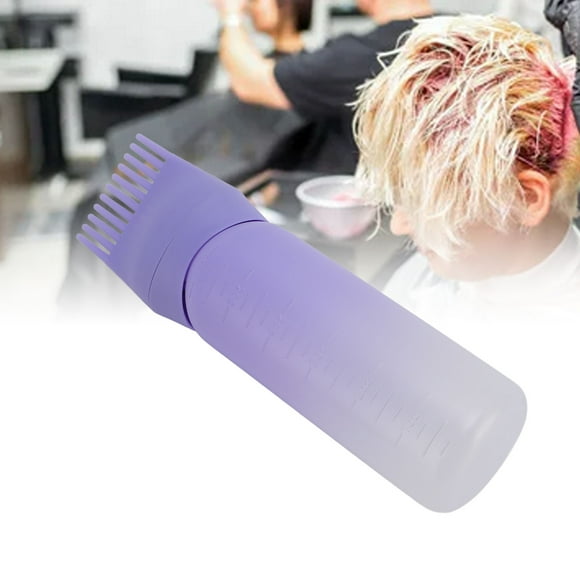 Root Comb Applicator Bottle Hair Oil Brush Scale for Precise Hair Coloring Hair Salon
