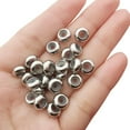 thumbnail image 4 of 20Pcs Positioning Spacer Beads 8mm Insert Rubber Stopper Beads for Bracelet, 4 of 7