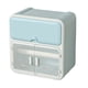 thumbnail image 1 of Matsuzay Caja de almacenamiento organizadora de baño, visible e impermeable, fácil de instalar, sellada y no permeable Almacenamiento y organización del hogar Azul agua claro, 1 of 6