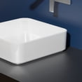 thumbnail image 5 of Ws Bath Collections Mood Bl 40.40 Mood 15-11/16" Square Ceramic Vessel Bathroom Sink -, 5 of 7
