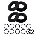 thumbnail image 1 of Anillos de retención de agua Colamx PVC para remos de kayak 4x4x 2 piezas, 1 of 8