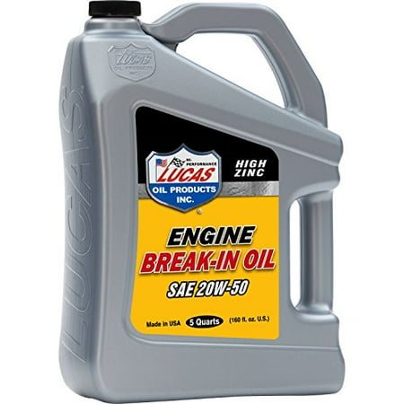 Lucas Oil Products SAE 20W-50 Break-in Oil