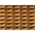 thumbnail image 1 of Ahgly Company Machine Washable Indoor Rectangle Transitional Red Brown Area Rugs, 2' x 3', 1 of 7