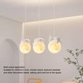 thumbnail image 4 of Luz de Techo, Iluminacióa Suave Fácil Instalació de Resina Forma de Conejo Luz de Colgante de Techo 100-240V Para Dormitorio, 4 of 7