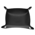thumbnail image 3 of Mens Valet Tray Valet Tray Leather Tray Fashionable Design Artificial Leather Durable Wide Application Mens Valet Tray For Jewelry Watch Key PhoneBlack, 3 of 8