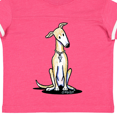 thumbnail image 4 of Inktastic Curious Greyhound Boys or Girls Toddler T-Shirt, 4 of 5