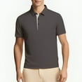 thumbnail image 7 of Men's Short Sleeve Polo Shirt Nylon Shirt Summer Shirts Cool, 7 of 7