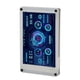 thumbnail image 5 of Monitor de temperatura de computadora Bling Bling 3.5 pulgadas con panel de sensor de PC y doble USB, 5 of 12