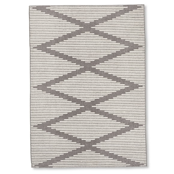 Nyla Tapis d'Intérieur Lavable Salon, Entrée, Chambre, Chambre d'Enfants, 2 Pi 7 Po x 7 Pi 2 Po