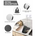 thumbnail image 3 of Stove Top Covers for Electric Stove 24x21In, Brown Ombre Heat Insulation Fireproof Glass Cooktop Protector, Modern Gradient Art Abstract Multipurpose Countertop Stovetop Cover for Kitchen, 3 of 3