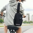 thumbnail image 3 of Spencer Sling Bag Crossbody Sling Backpack for Men Women Lightweight Daypack Cross Body Chest Bag for Travel Hiking, Black, 3 of 12