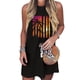 thumbnail image 1 of Vestido casual de playa,Vestido camisero informal de verano para mujer, vestido camisero sin mangas, rendimiento de gama alta, 1 of 2