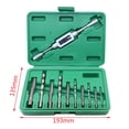 thumbnail image 3 of 11pcs Damaged Drill Bits and Broken Screw Extractor Kit Remove Removal Tool Speed ​​Drill Bit Guide, Silver, 3 of 4